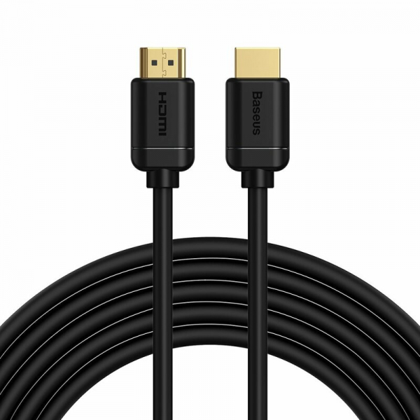 Cablu Video Baseus High Definition, HDMI - HDMI, 4K, 5m, Negru CAKGQ-D01