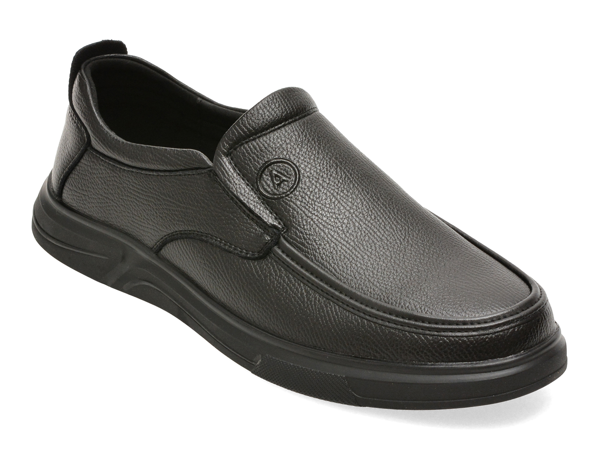 Pantofi BITE THE BULLET negri, 89635, din piele naturala