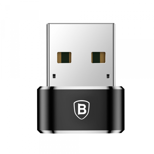 Adaptor Date si Incarcare USB-C - USB-A Baseus, Negru CAAOTG-01