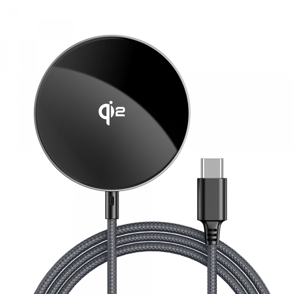 Incarcator Retea Wireless Acefast E24, 15W, 1.67A, Gri