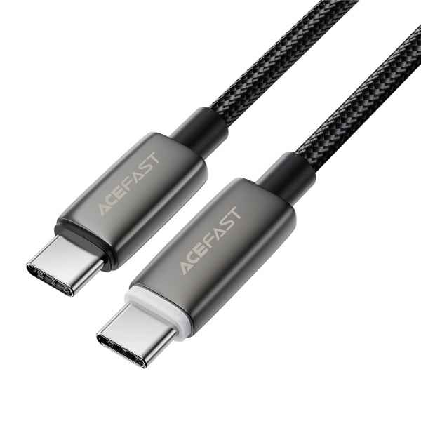 Cablu Date si Incarcare USB-C - USB-C Acefast C23-03, 60W, 1.2m, Negru