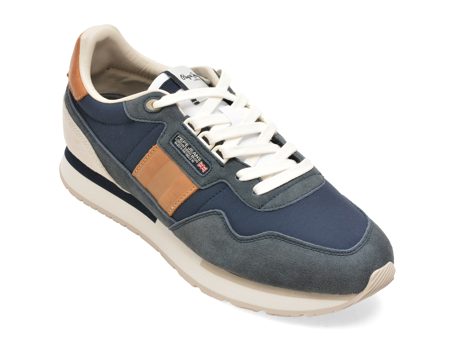 Pantofi sport PEPE JEANS bleumarin, MS40024, din material textil