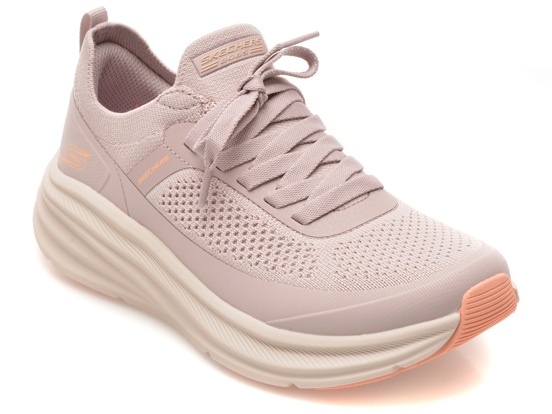 Pantofi sport SKECHERS mov, BOBS SKILLZ, din material textil