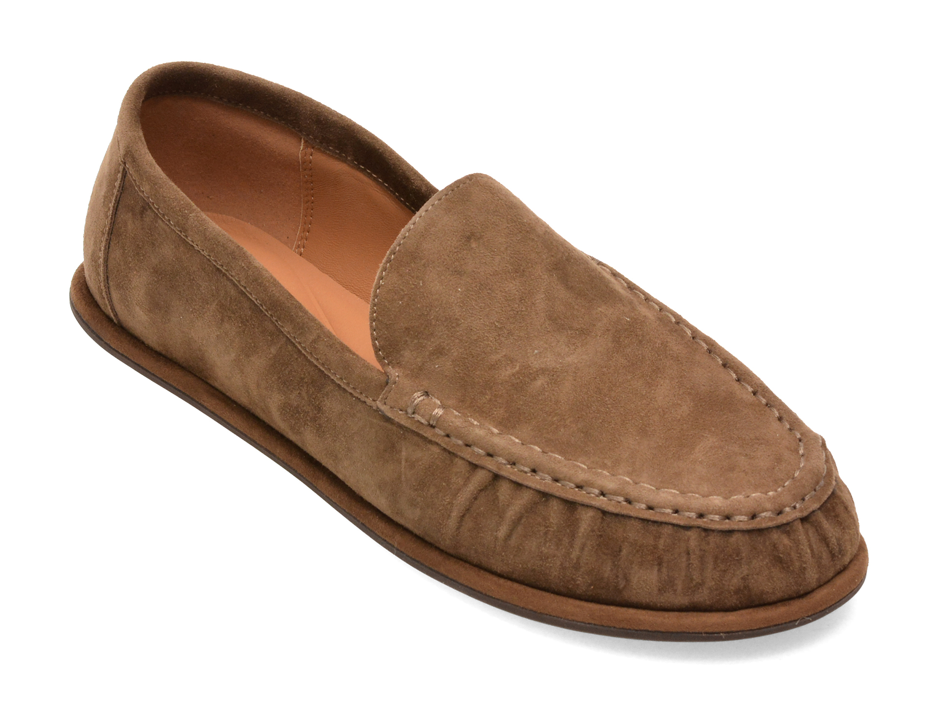 Mocasini EPICA kaki, PS1944, din piele intoarsa