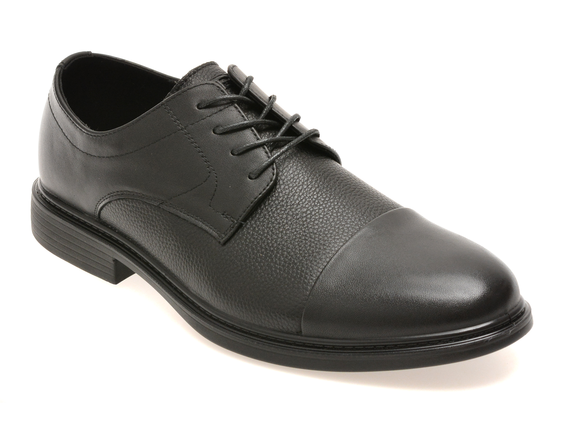 Pantofi eleganti OTTER negri, 5670110, din piele naturala
