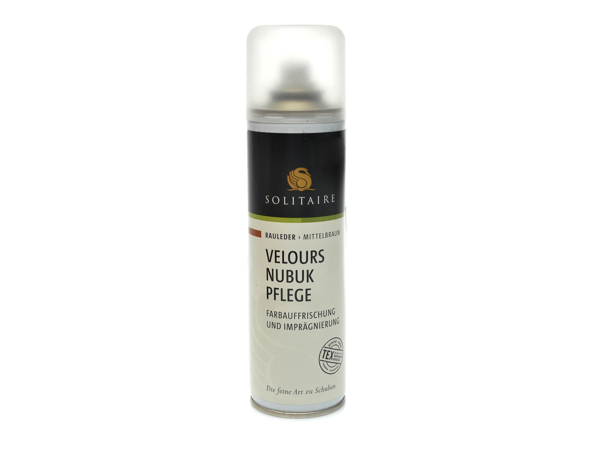Spray intretinere velour nabuc, de culoare maro, Solitaire