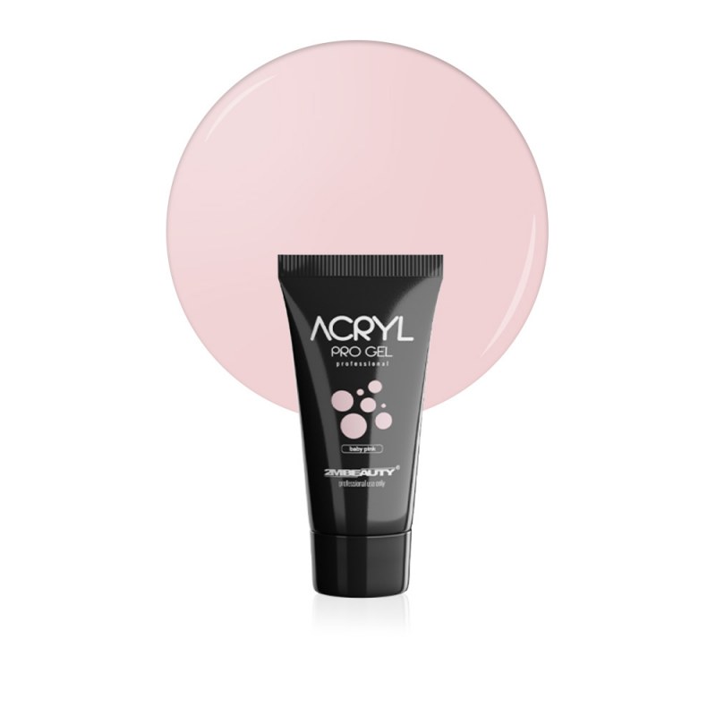 Acryl Pro Gel 2M Hema Free - Baby Pink 15gr