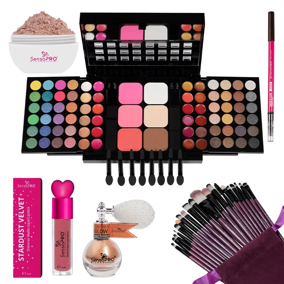 Set Machiaj GLOW Baby SensoPRO Milano + CADOURI