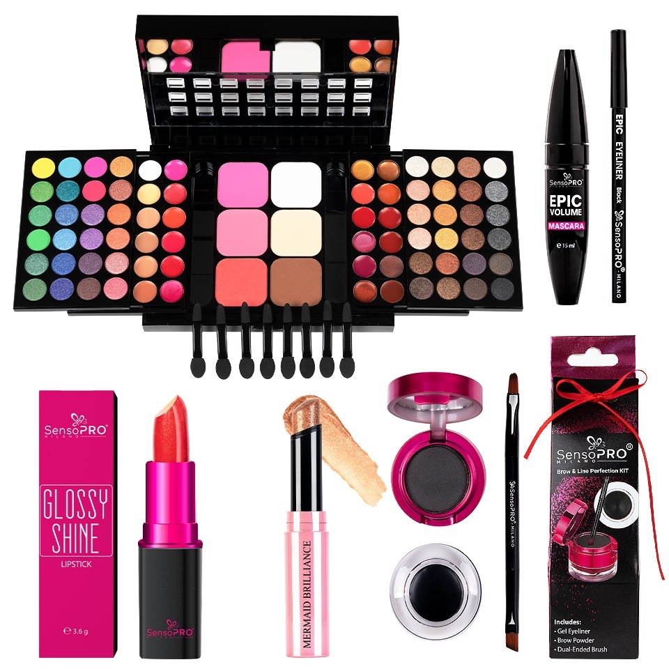 Set Machiaj Beauty Touch SensoPRO Milano + CADOURI