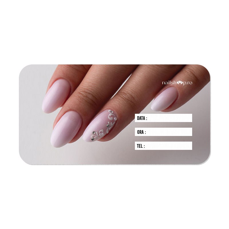 Card pt programari 10buc nr. 15