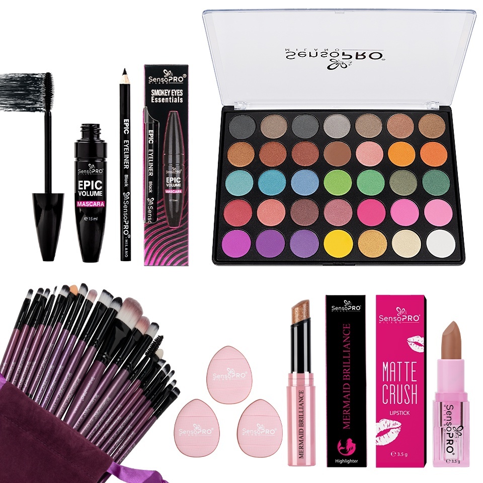 Set Machiaj Irresistible Goodies SensoPRO Milano + CADOURI