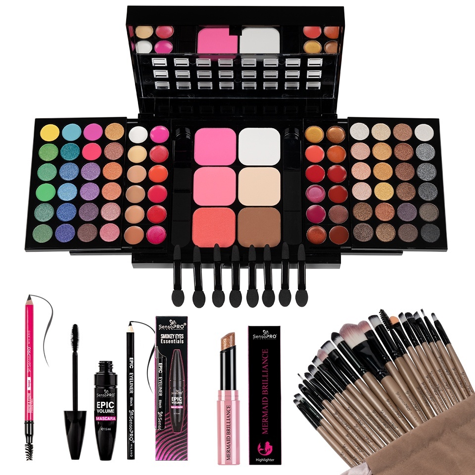 Set Machiaj Back to Beauty SensoPRO Milano + CADOURI
