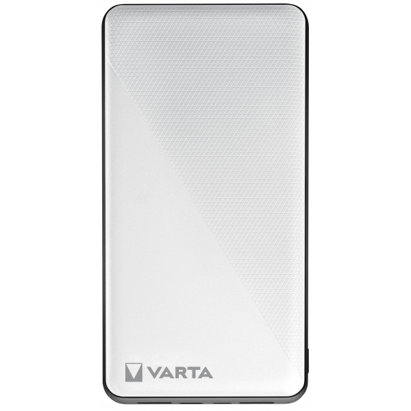 Baterie Externa Varta Energy, 20000mAh, 15W, 1 x USB-C - 2 x USB-A, Alba