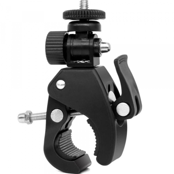 Suport Bicicleta Camera Sport Techsuit CAL07 pentru GoPro, Negru