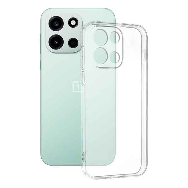 Husa pentru OnePlus Nord 6, Techsuit, Clear, Transparenta