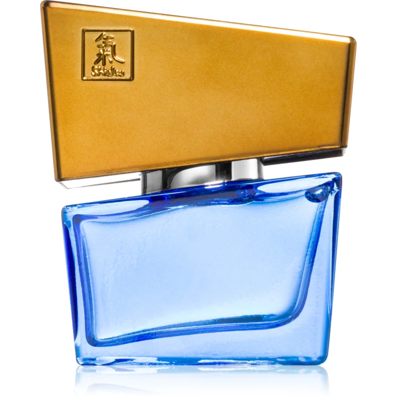 HOT Shiatsu Dark Blue parfum cu feromoni pentru bărbați 15 ml