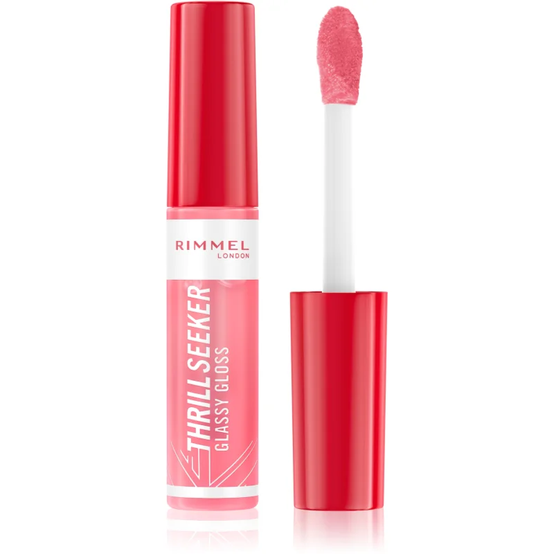 Rimmel Thrill Seeker Glassy Gloss luciu de buze pentru un volum suplimentar culoare 500 Pine to the Apple 10 ml