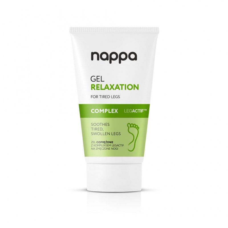 Gel relaxant pentru picioarele obosite cu complex LEGACTIF - 150 ml - Nappa