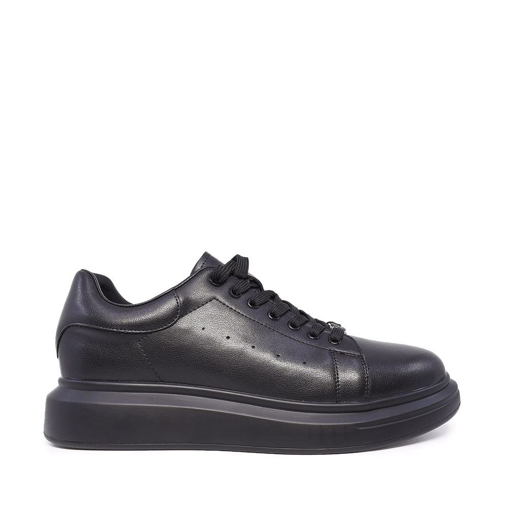 Sneakers bărbați Benvenuti negri din piele 3852bp311n