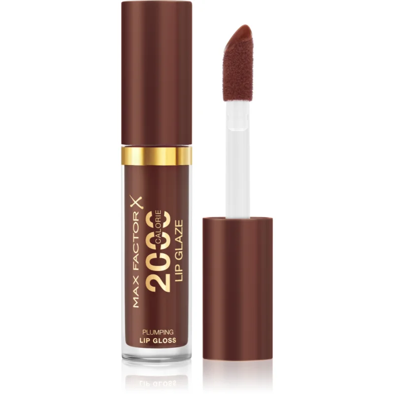 Max Factor 2000 Calorie Lip Glaze luciu de buze pentru un volum suplimentar culoare 180 Chocolate Glow 4.4 ml