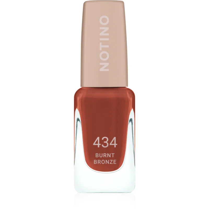 Notino Gel Effect Nail Polish lac de unghii cu efect de gel 434 Burnt Bronze 10 ml