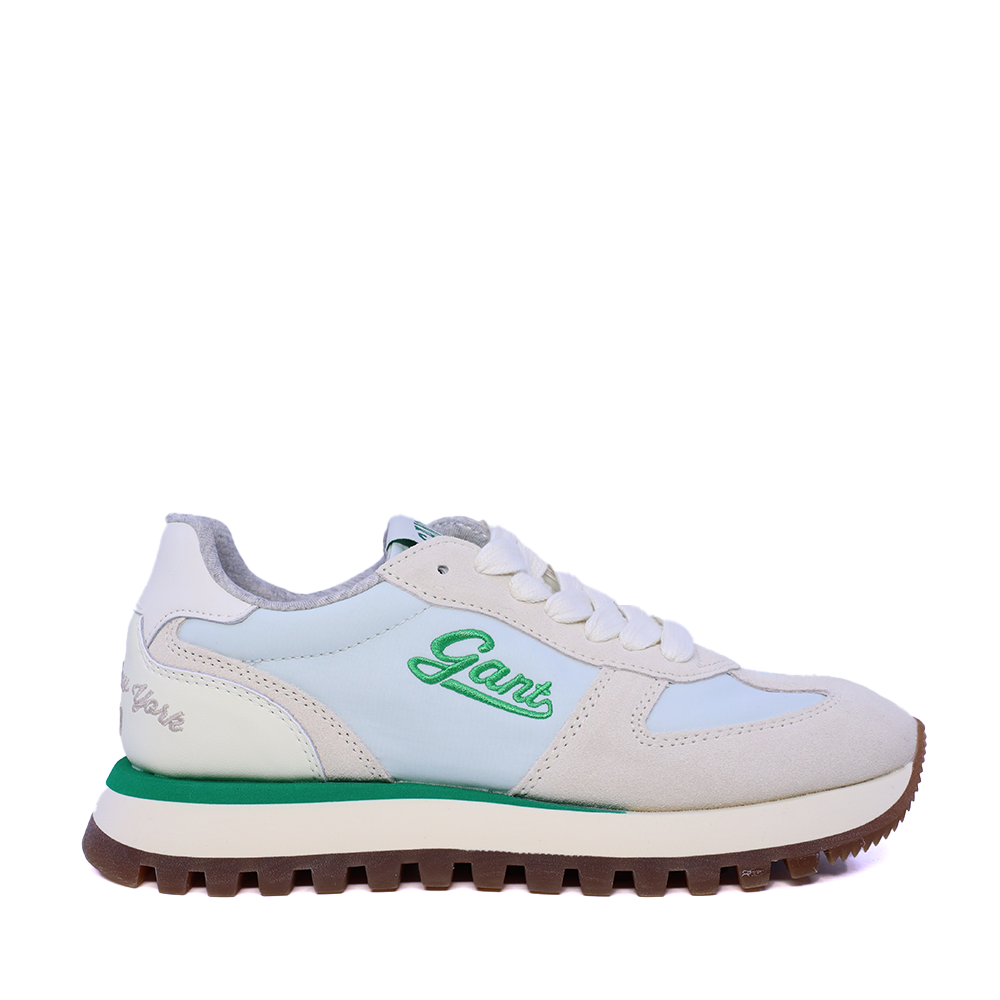 Sneakers femei Gant linia Caffay bej din piele și material textil  1749DP533855V