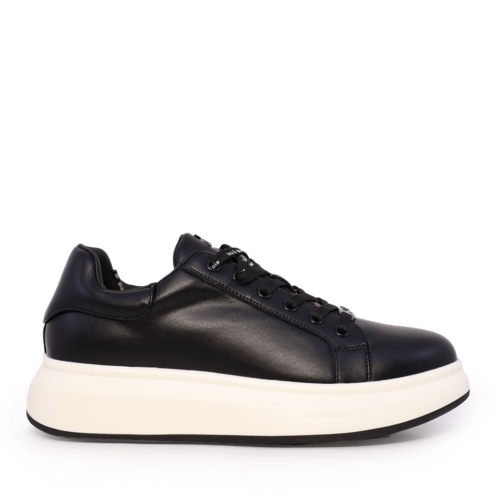 Sneakers bărbați Luca di Gioia negri din piele 3911bp811n