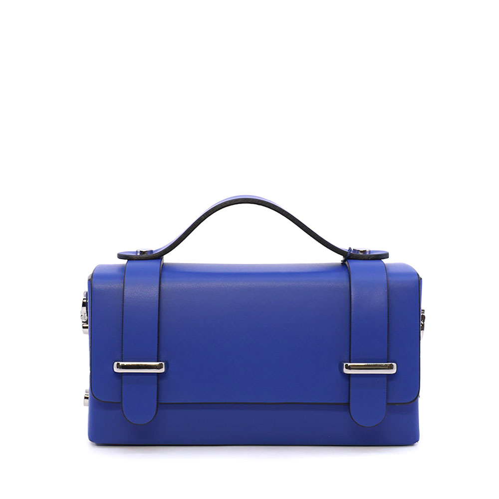 Poșetă mini crossbody femei Luca di Gioia bleumarin din piele 144posp3578bl