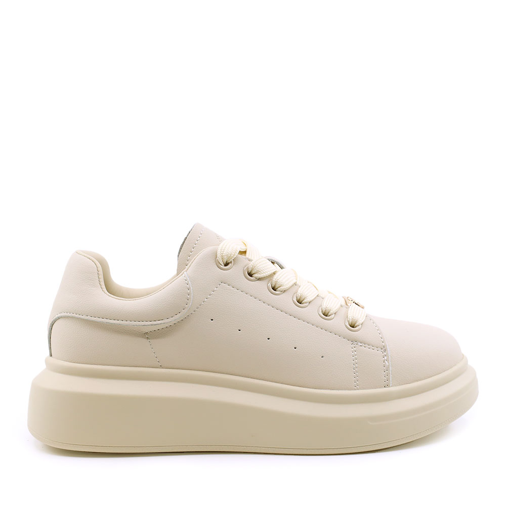 Sneakers femei Benvenuti bej din piele 3741dp312be
