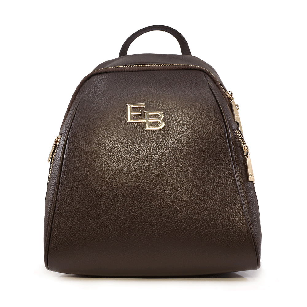 Rucsac femei Enzo Bertini maro din piele 154RUCP3375TDM