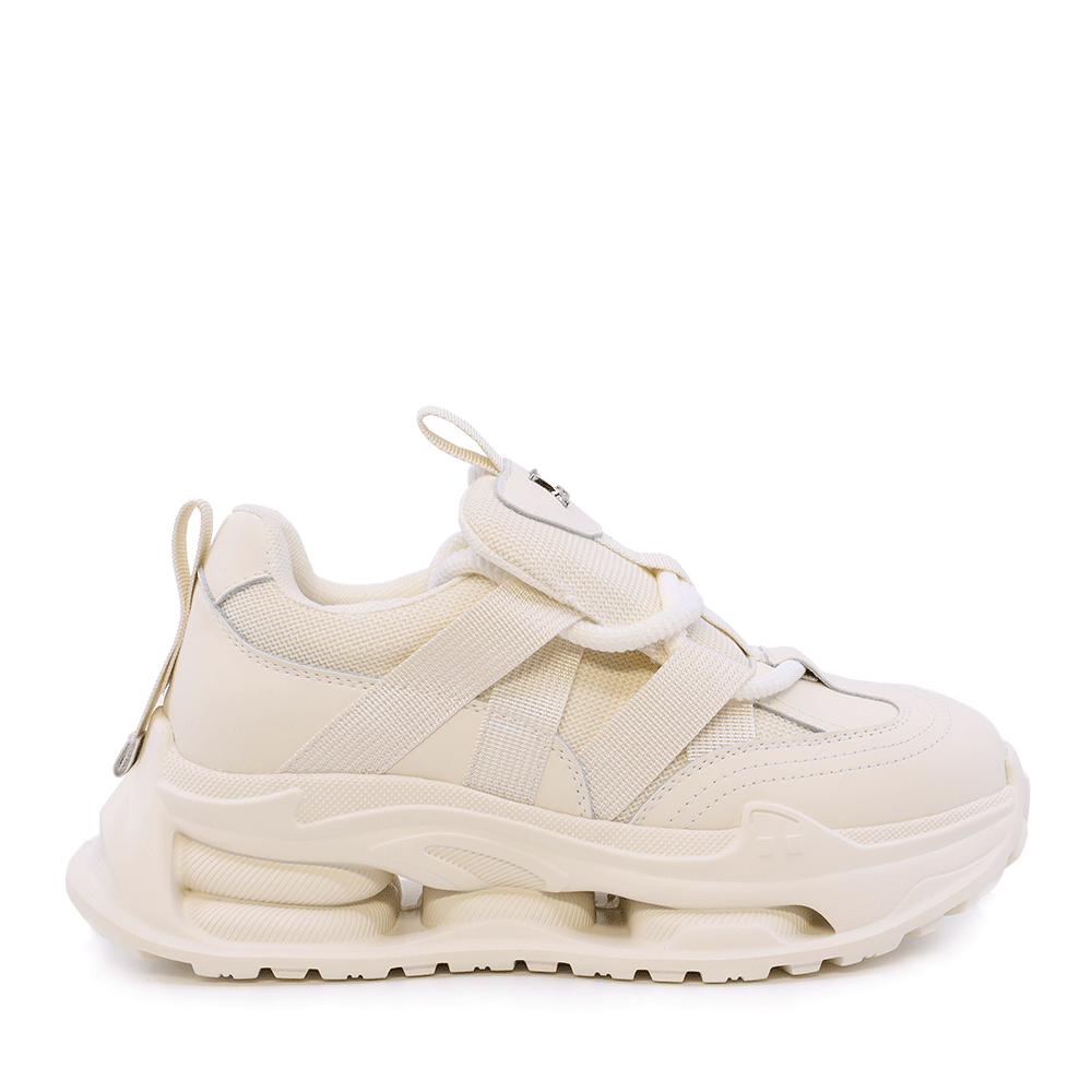 Sneakers ușori femei Luca di Gioia albi din piele  și textil  3842dp299a