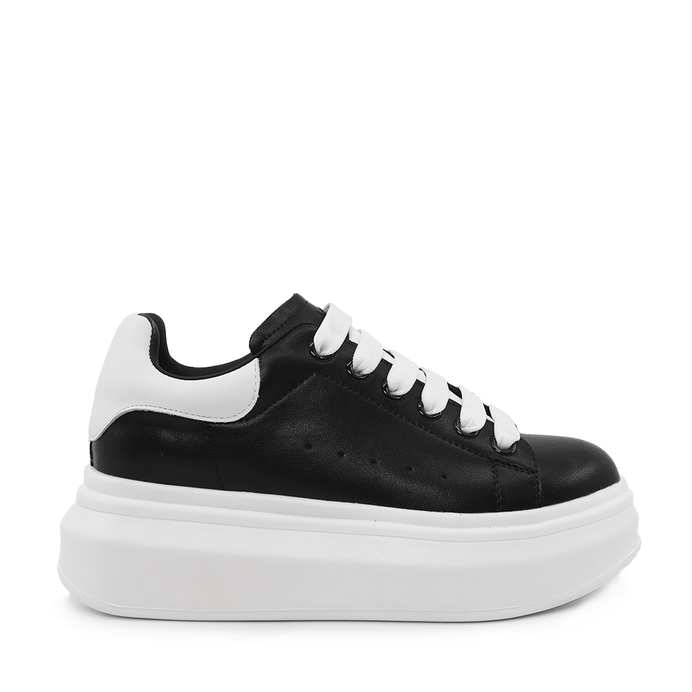 Sneakers ușori femei Luca di Gioia negri din piele   3841DP216N