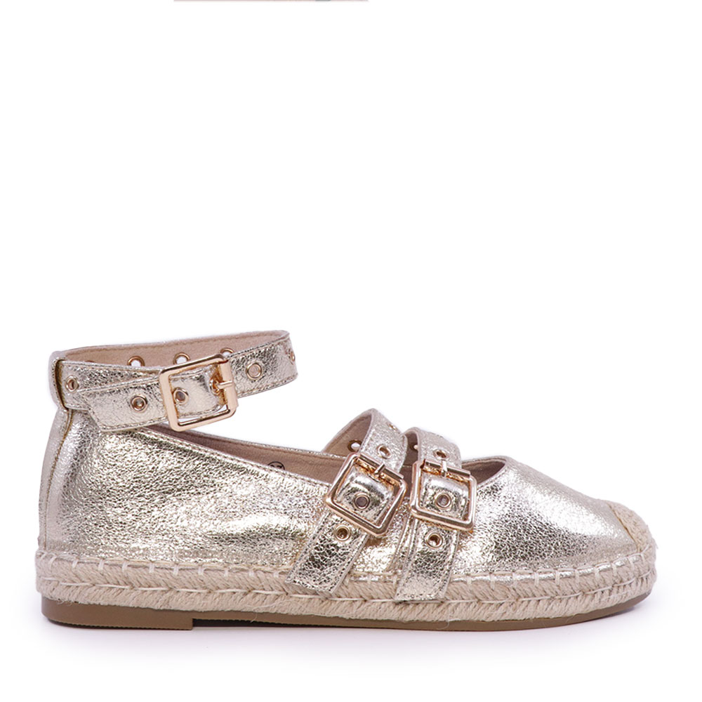 Espadrile femei Solo Donna aurii  1169DE1300AU