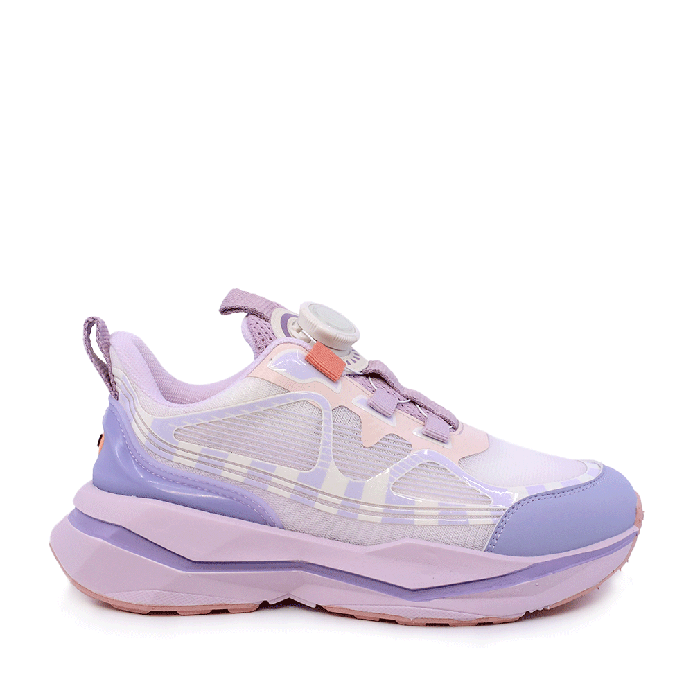 Sneakers fetițe Benvenuti lila din material textil   3791FP008LI