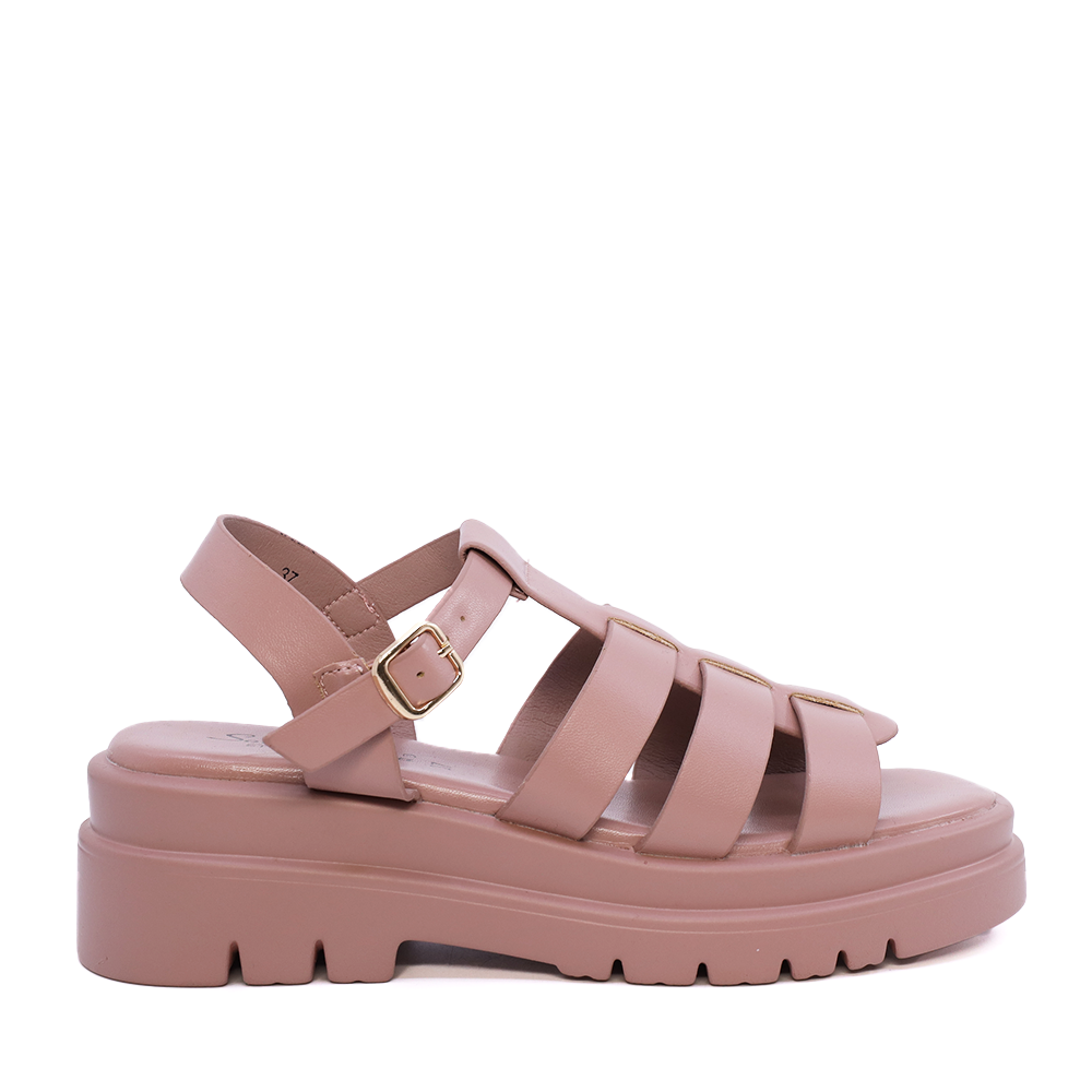 Sandale femei Solo Donna roz din sintetic 2547DS8934RO