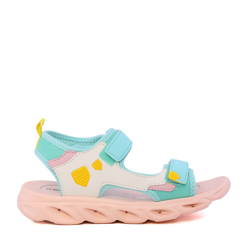 Sandale fete Benvenuti multicolore cu luminițe 1531FS0527MU