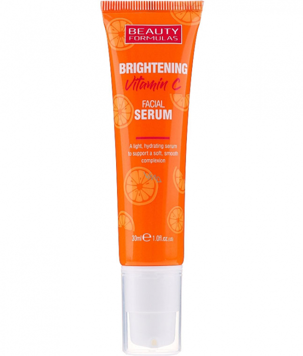 Ser cu Vitamina C, Efect de luminozitate si hidratare, Beauty Formulas, 30 ml