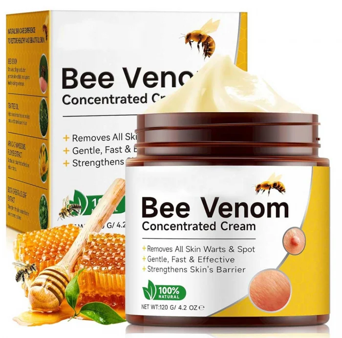 Crema Concentrata cu Venin de Albine pentru Negi si Pete, 100% Naturala, 120 g