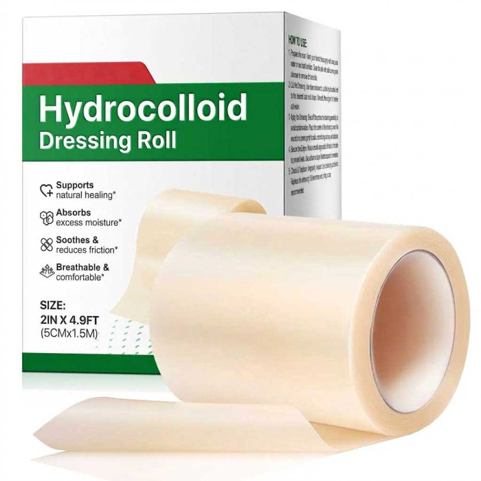 Bandaj Hidrocoloidal Medical Tip Rola - Ingrijire avansata cicatrici 5 cm x 1.5 m