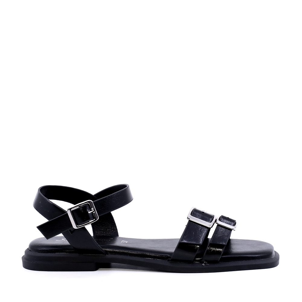 Sandale femei Solo Donna negre cu barete reglabile 2541DS1951N