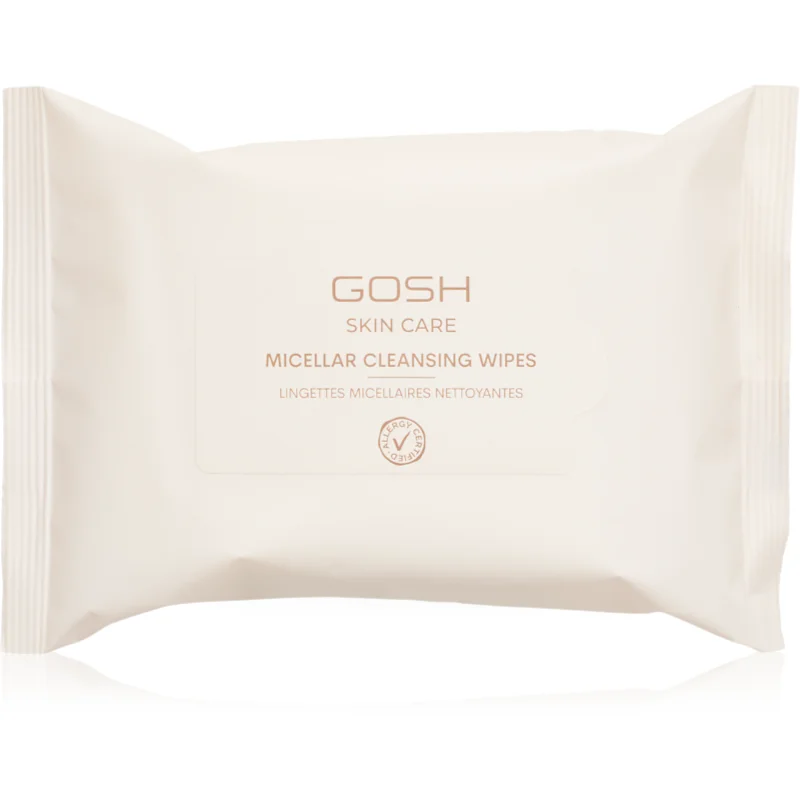 GOSH COPENHAGEN Skin Care Micellar Servetele demachiante 25 buc