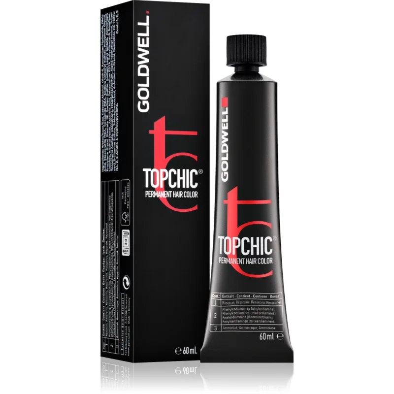 Goldwell Topchic Permanent Hair Color culoare par culoare Ash Ash 60 ml