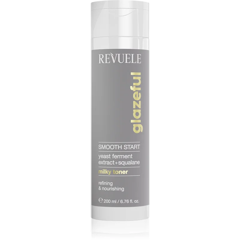 Revuele Glazeful Milky Toner Smooth Start loțiune tonică cu lapte cu efect de netezire 200 ml