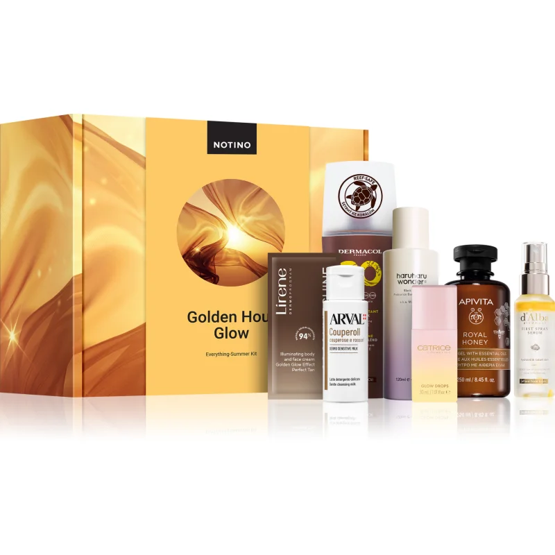 Beauty Beauty Box Notino –⁠⁠⁠⁠⁠⁠ Golden Hour Glow set cadou pentru femei
