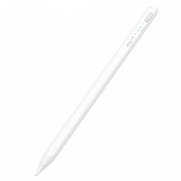 Touch Pen Lito K1 pentru Apple iPad, Versiune Activ, Alb