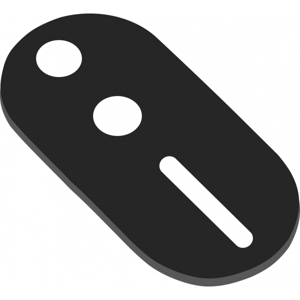 Geam Camera Spate Nokia 230 (2024), Negru, Service Pack 286913238