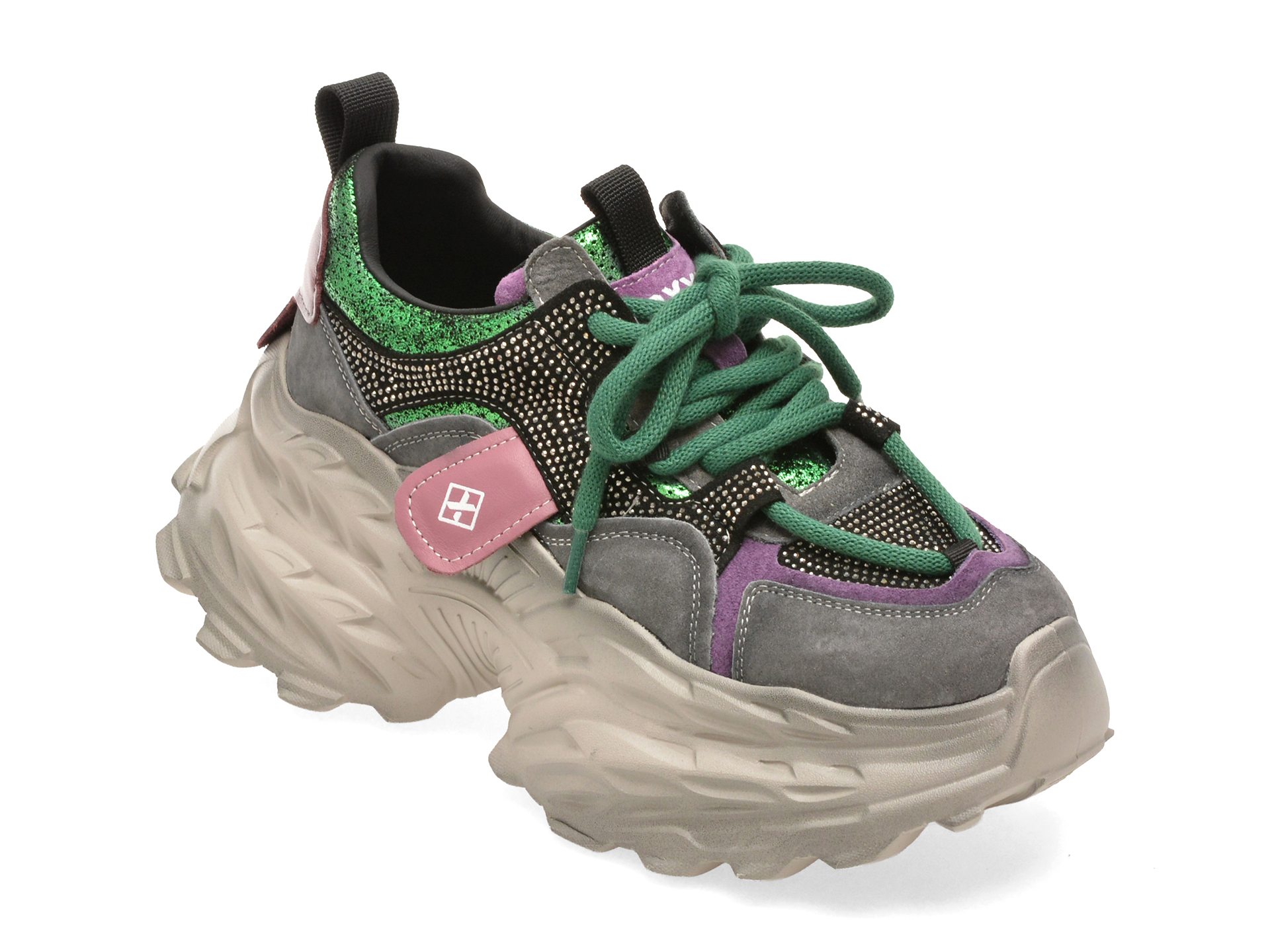 Pantofi sport GRYXX multicolor, LY80018C, din piele ecologica