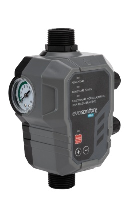 Prescontrol electronic inteligent 2.2 kW, 10 bar, afisaj digital, IP65, EvoSanitary 682860