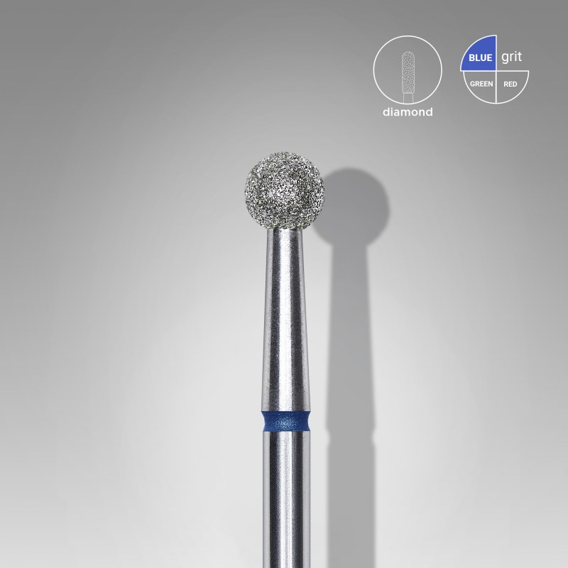 Capat freza diamant Staleks Expert bila medie 4 mm - 441