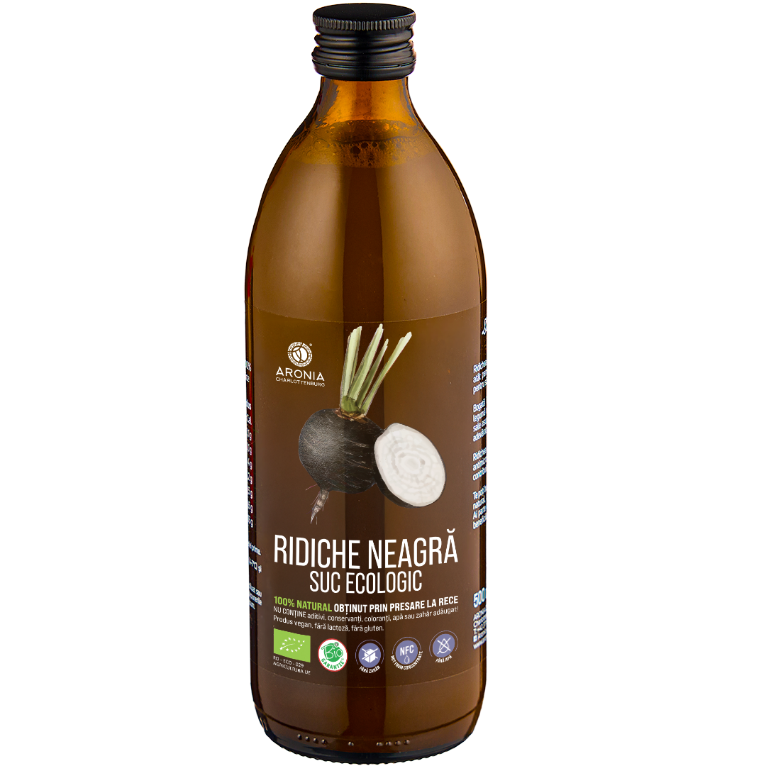 Suc de Ridiche Neagră 100% Natural și Ecologic - 500ml